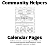Community Helpers Themed Workbook