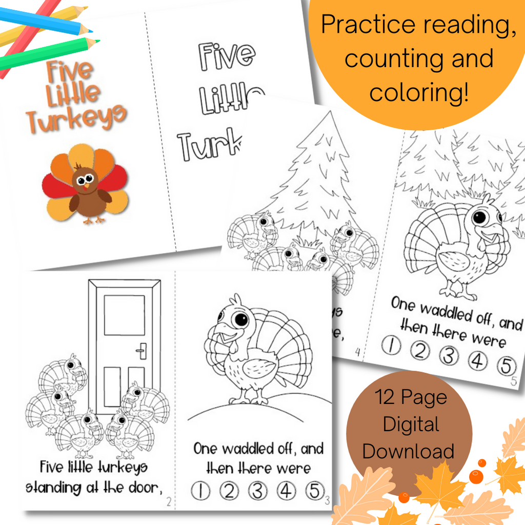 Five Little Turkeys - Digital – Munchkin Lane ® five-little-turkeys-digital-munchkin-lane