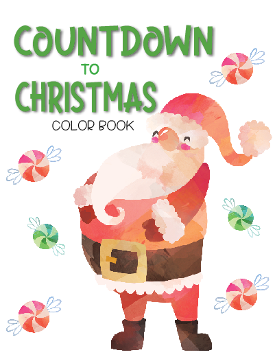 Countdown to Christmas Color Book