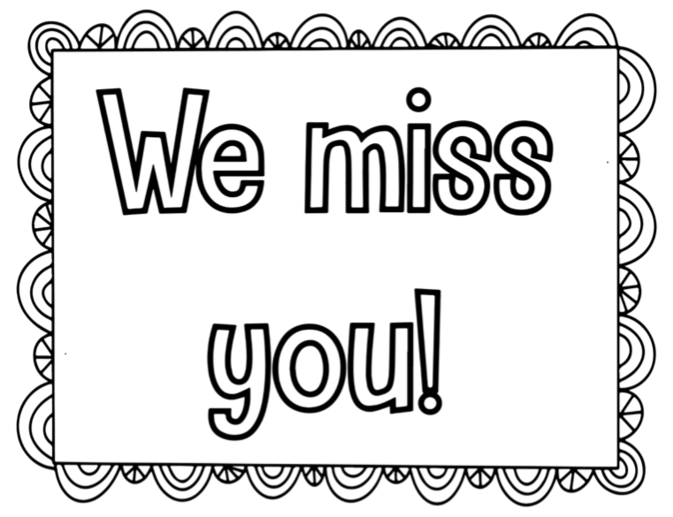 We Will Miss You Coloring Pages we-will-miss-you-coloring-pages